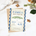 Diy: Free Printable Family Reunion Invites   Dotellabelle Inside Free Printable Family Reunion Invitation Template