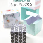 Diy Gift Box Template — Gathering Beauty Intended For Free Printable Gift Box Template