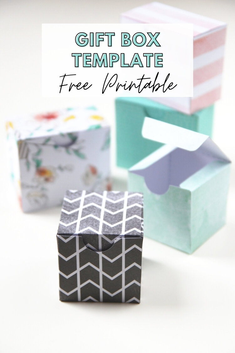 Diy Gift Box Template — Gathering Beauty intended for Free Printable Gift Box Template