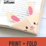 Diy Woodland Animals Origami Bookmarks {Print + Fold}   It'S Throughout Free Printable Corner Bookmark Template