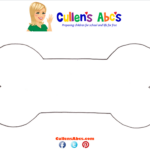 Dog Bone | Free Children'S Videos & Activities Regarding Free Printable Dog Bone Template Printable