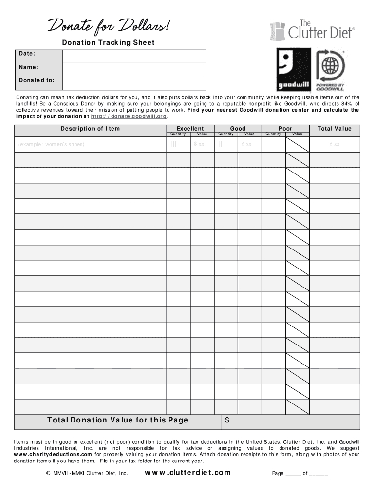 Donation Form Pdf - Fill Online, Printable, Fillable, Blank with regard to Free Printable Donation Form Template