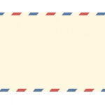 Download Airmail Envelope, Vintage, Letter. Royalty Free Stock Inside Free Printable Airmail Envelope Template