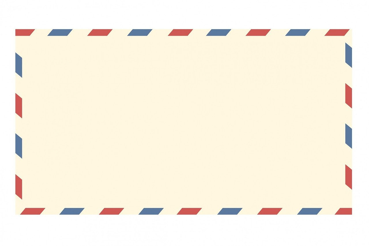 Download Airmail Envelope, Vintage, Letter. Royalty-Free Stock inside Free Printable Airmail Envelope Template
