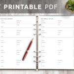 Download Printable Address Book Template Pdf Within Free Printable Address Book Template
