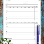 Download Printable Biweekly Timesheet Template Pdf With Free Printable Biweekly Timesheet Template