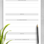 Download Printable Daily Journal Pdf Regarding Free Printable Daily Journal Template