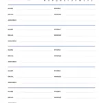 Downloadable Contact List Templates   16 Free Pdf Files With Regard To Free Printable Contact List Template