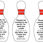 East Coast Mommy: Bowling Party Favours With Free Printable Tags Pertaining To Free Printable Bowling Pin Template