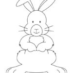 Easter Bunny Templates & Outlines   53 Free Pages | Printabulls Intended For Free Printable Easter Bunny Template