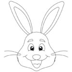 Easter Bunny Templates & Outlines   53 Free Pages | Printabulls With Regard To Free Printable Bunny Face Template
