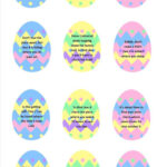 Easter Egg Hunt W/Free Printable Clues For All Ages!! With Free Printable Easter Egg Hunt Template