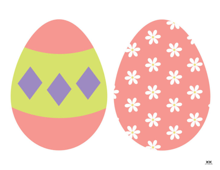 Free Printable Easter Egg Template
