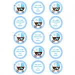 Edible Cake Toppers Ireland | High Quality Easy Peel Toppers Pertaining To Free Printable Christening Cupcake Topper Template