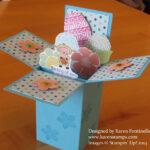 Eggstra Spectacular Easter Pop Up Box Card | Stamping With Karen With Regard To Free Printable Easter Pop Up Card Template
