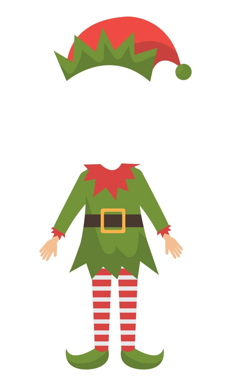 Elf Christmas Templates - 20 Free Pdf Printables | Printablee within Free Printable Elf Template For Photo