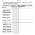 Employee Evaluation Form   Fill Online, Printable, Fillable, Blank Pertaining To Free Printable Employee Evaluation Template