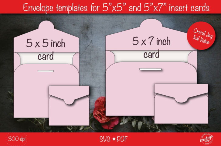 Free Printable 5×7 Envelope Template