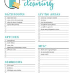 🧹 Printable Cleaning Checklists: Daily, Weekly & Monthly Tasks! Inside Free Printable Cleaning Checklist Template