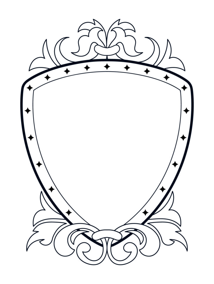 Free Printable Coat of Arms Template