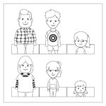 Family Puppets   10 Free Pdf Printables | Printablee Inside Free Printable Family Family Finger Puppet Template