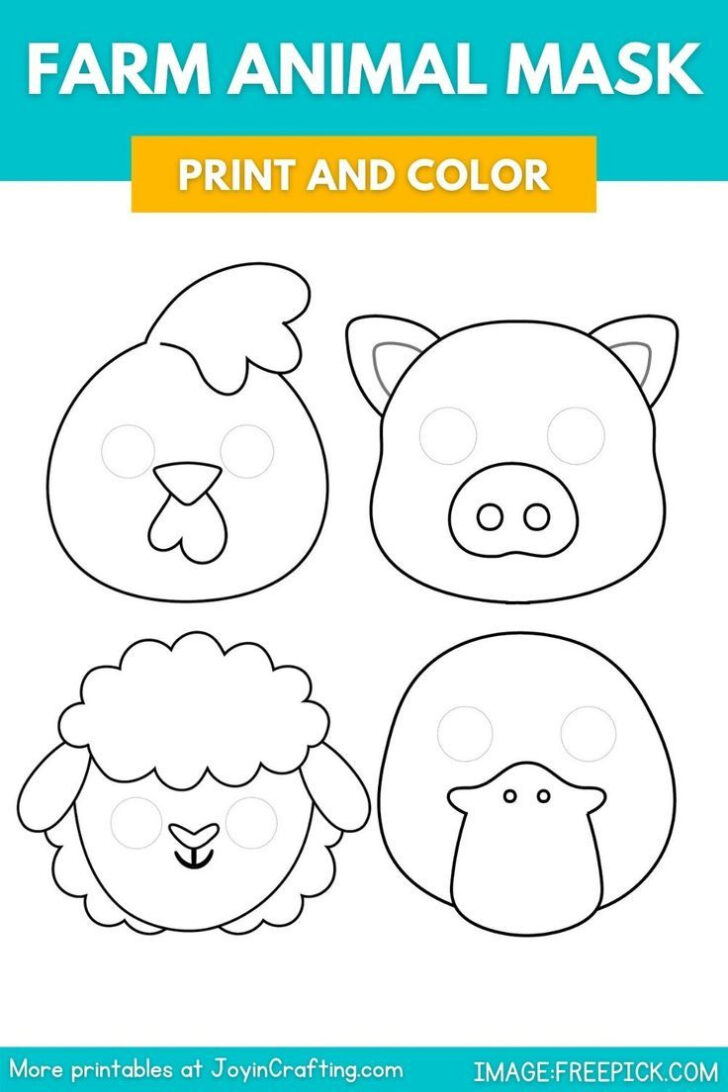 Free Printable Farm Animal Template