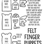 Felt Finger Puppets {Free Printable Template} | Crafty Mom Of Girls With Regard To Free Printable Felt Finger Puppet Template