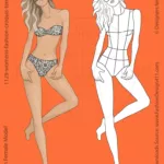 Female Fashion Croqui Templates Pertaining To Free Printable Fashion Croquis Template