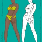 Female Fashion Croqui Templates Throughout Free Printable Fashion Croquis Template