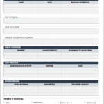 Fill In The Blank Business Plans | Smartsheet Within Free Printable Business Plan Template