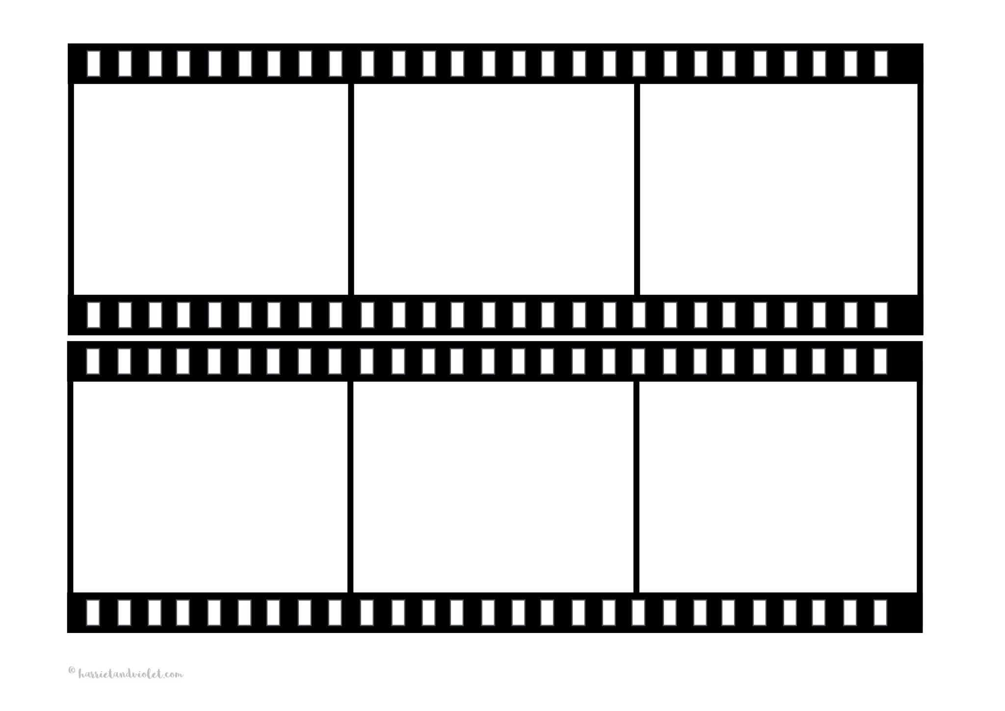 Film Strip Template - Printable Teaching Resources - Print Play Learn regarding Free Printable Film Strip Template