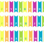 First Birthday For Two! (And A Free Diy Bunting Printable With Regard To Free Printable Cake Bunting Template