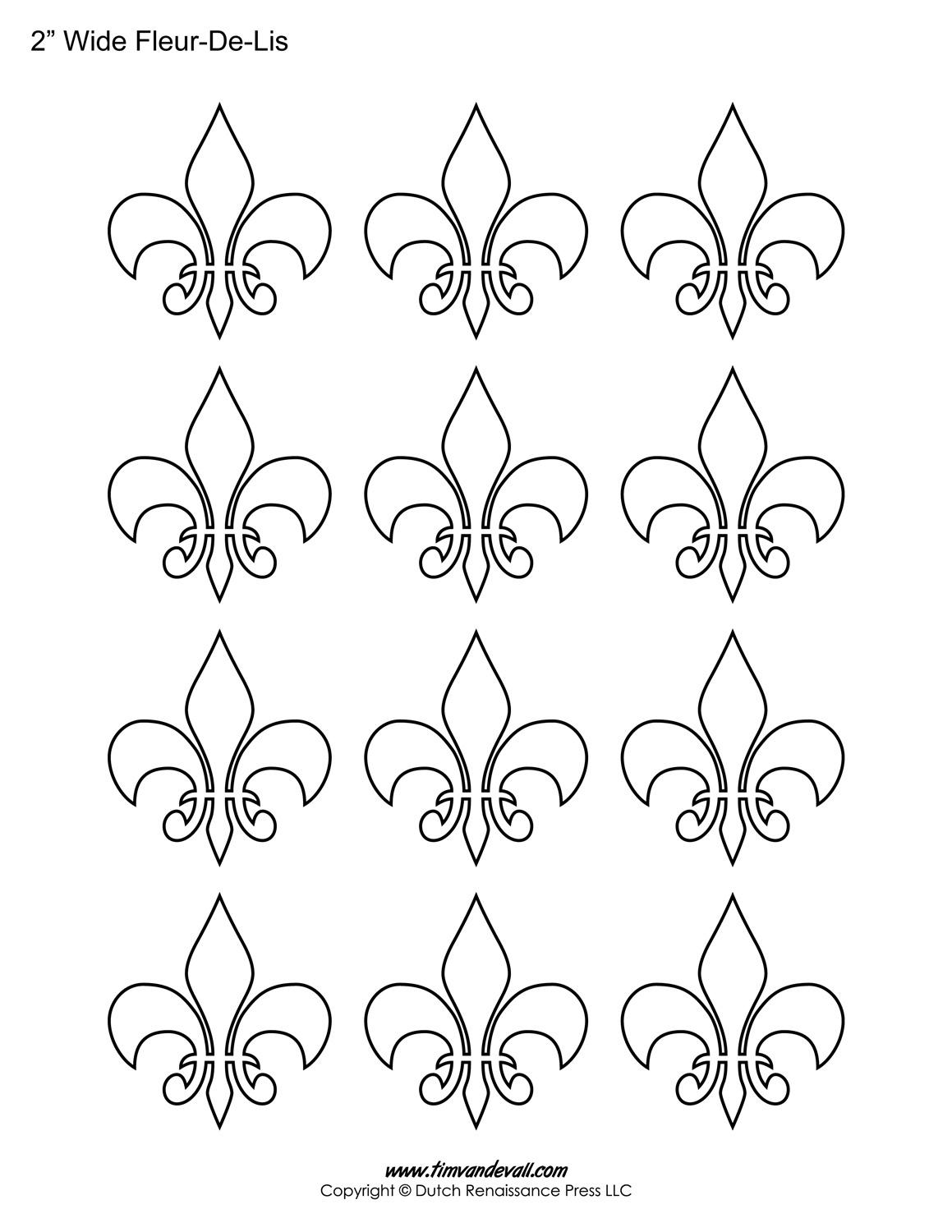 Fleur De Lis Templates | Printable Fleur De Lis Shapes intended for Free Printable Fleur De Lis Template