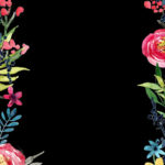 Floral Borders Invitations {Free Printable Invitation Templates Inside Free Printable Floral Border Template