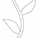 Flower Stems   7 Free Pdf Printables | Printablee Throughout Free Printable Flower Stem Template