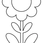 Flower Templates, Patterns, Svg Files (Printable Stencils) – Free With Free Printable Flower Stem Template