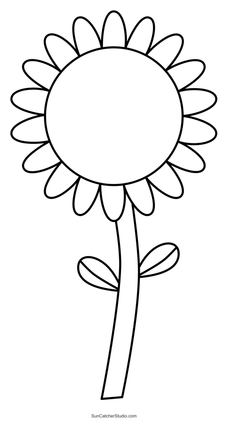 Free Printable Flower Template Online