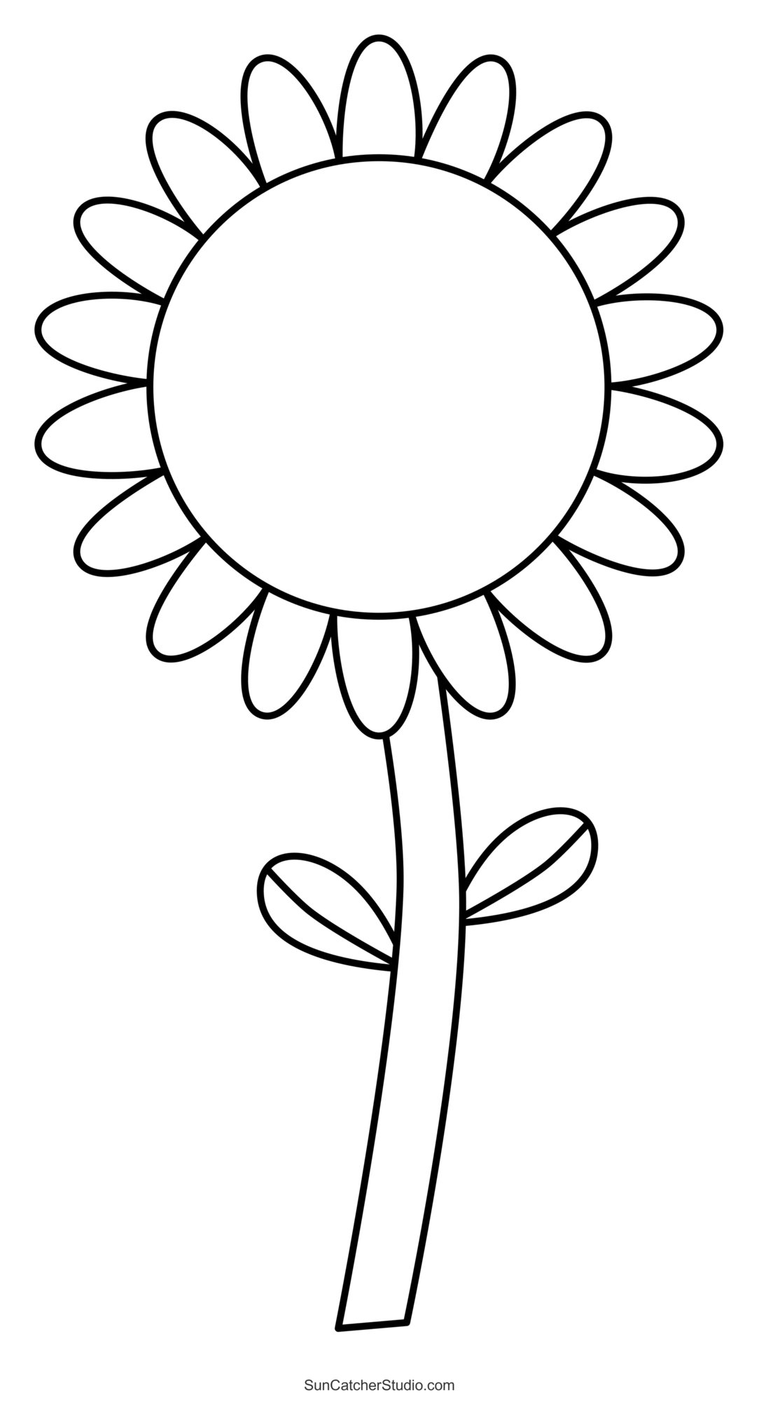 Flower Templates, Patterns, Svg Files (Printable Stencils) – Free with Free Printable Flower Template Online