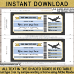 Flying Lessons Gift Voucher Template For Free Printable Flight Voucher Template