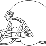 Football Helmet Coloring Page | Free Printable Coloring Pages Intended For Free Printable Football Helmet Template