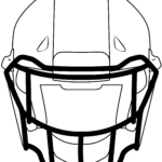 Football Helmet Printable Template | Free Printable Papercraft Intended For Free Printable Football Helmet Template