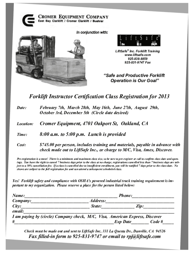 Forklift Certification Template Word - Fill Online, Printable intended for Free Printable Forklift License Template