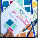 Free Algebra Tiles   Sticker Template For Student Notebooks Regarding Free Printable Algebra Tiles Template