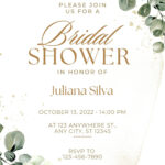 Free And Customizable Bridal Shower Templates For Free Printable Bridal Shower Invitations Template