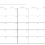 Free And Customizable Calendar Templates | Canva Intended For Free Printable Calendar Template
