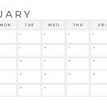 Free And Customizable Calendar Templates | Canva Intended For Free Printable Calendar Template Customize