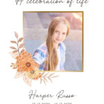 Free And Customizable Celebration Of Life Templates Within Free Printable Celebration Of Life Template