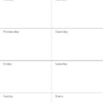 Free And Customizable Weekly Planner Templates | Canva With Free Printable Cute Weekly Planner Template