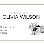 Free And Printable Custom Address Label Templates | Canva Intended For Free Printable Address Label Template