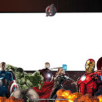 Free Avengers:endgame Birthday Invitation Templates Within Free Printable Avengers Invitation Template